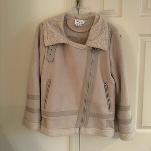 Sherpa Suede Jacket
